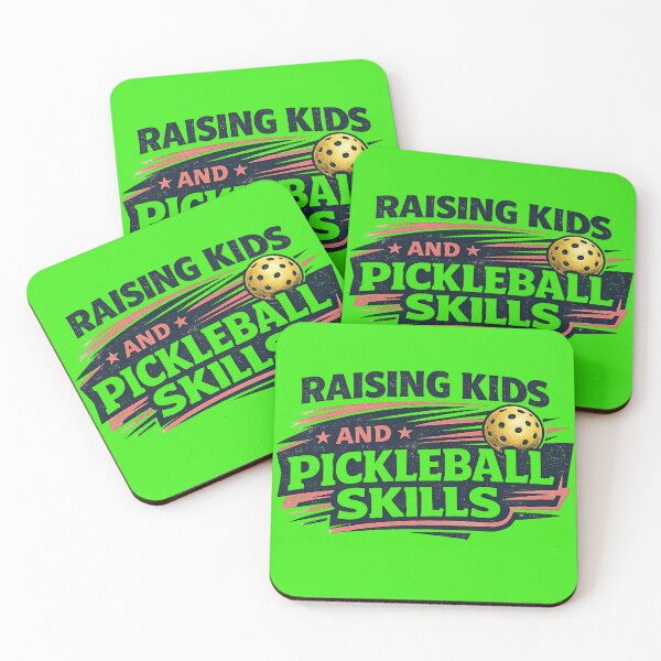 Item preview, Funny Pickleball Mom Shirt – Raising Kids and Pickleball Skills – Gift for Sports Mom designed and sold by Pickleball-Gift.