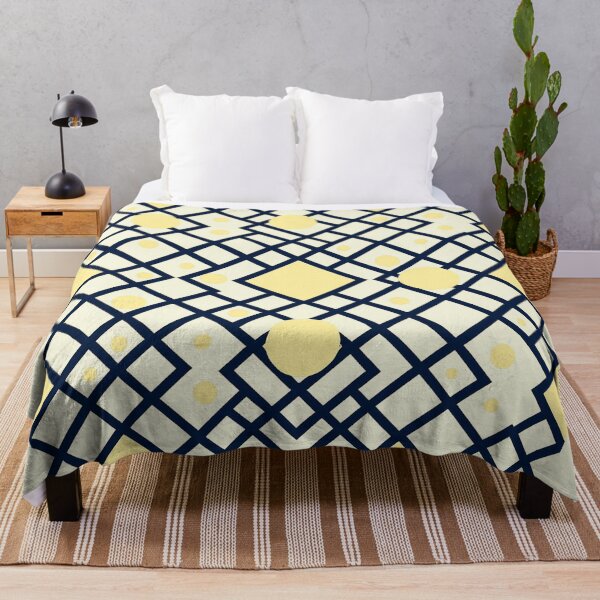 Item preview, Elegant Navy & Yellow Repeat Pattern Transparent Background designed and sold by annenambiro.