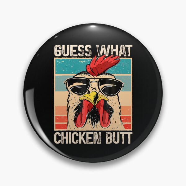 Item preview, Guess What Chicken Butt _ Funny Chicken Meme T-Shirt designed and sold by SAPAIDART.