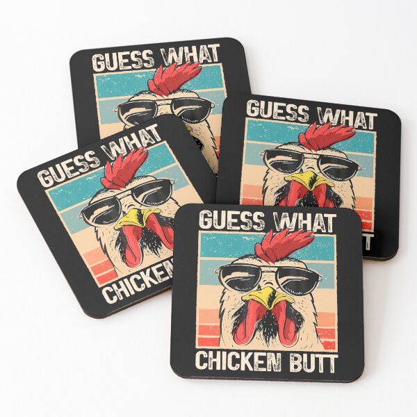 Item preview, Guess What Chicken Butt _ Funny Chicken Meme T-Shirt designed and sold by SAPAIDART.