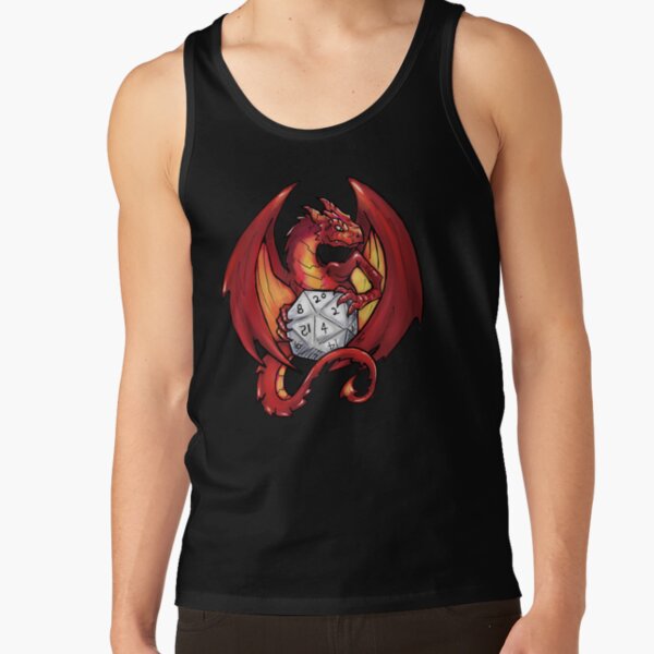 D20 Dragon Tank Top