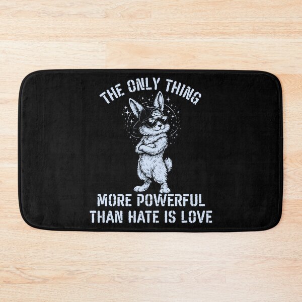 Item preview, The Only Thing More Powerful Than Hate Is Love – Inspirational Quote Graphic Tee & Gifts designed and sold by Teetreasure2.