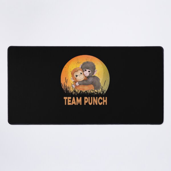 Item preview, Cute Baby Monkey Punch Plush Hugging Team Punch Vintage designed and sold by ZANNIX.