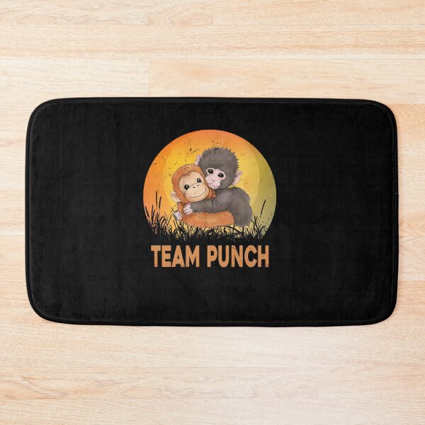 Item preview, Cute Baby Monkey Punch Plush Hugging Team Punch Vintage  designed and sold by ZANNIX.