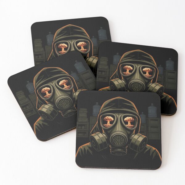 Item preview, Prepper Survival Gas Mask Nuclear designed and sold by AnaPixMar.