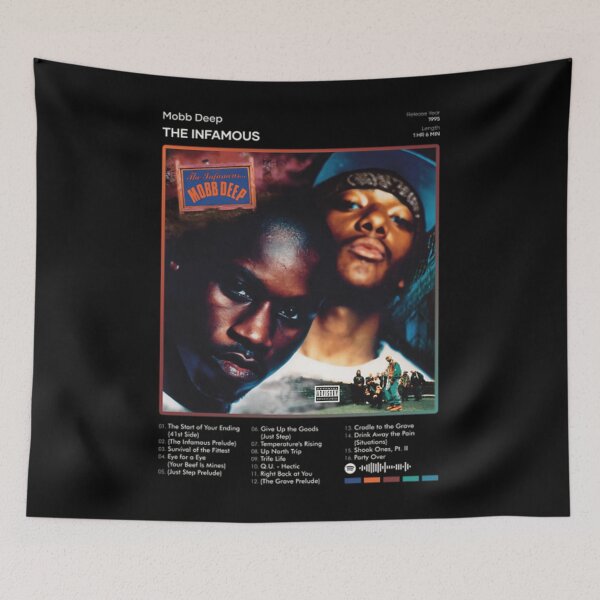 Item preview, Mobb Deep The Infamous Tracklist Album designed and sold by NZA  SHOP.