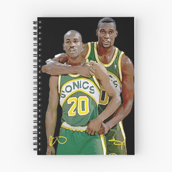Item preview,  Shawn Kemp Gary Payton Seattle Sonics T-Shirtkemp X Payton designed and sold by ZEEONLINEMARKET.