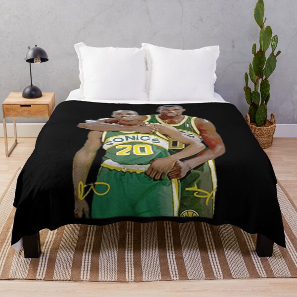Item preview,  Shawn Kemp Gary Payton Seattle Sonics T-Shirtkemp X Payton designed and sold by ZEEONLINEMARKET.