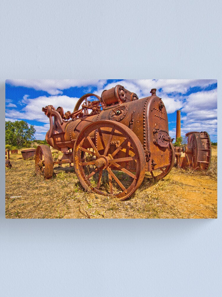 Alternate view of Rusty Steam Canvas Print