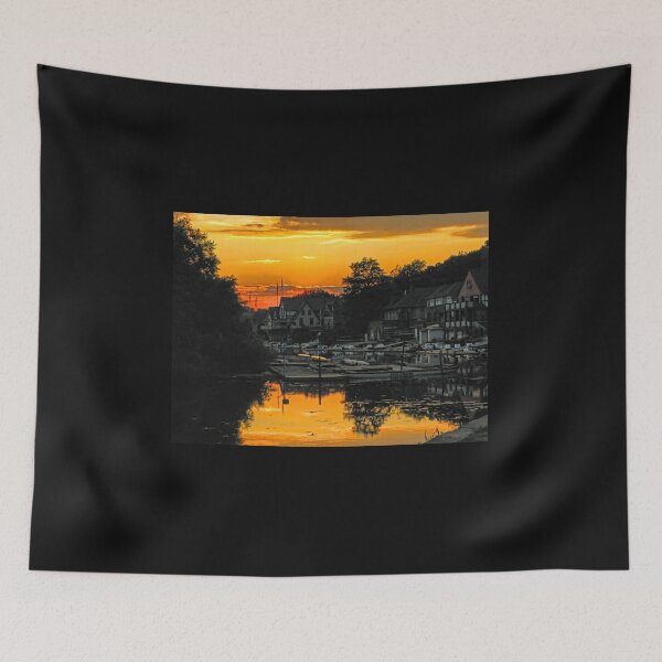 Item preview, Boathouse Row In Yellow. Philadelphia, Pennsylvania designed and sold by vadim19.