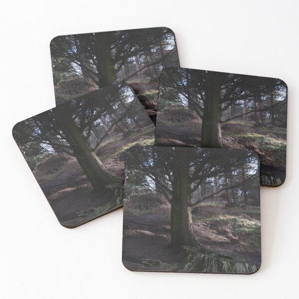 Item preview, Trees in the forest touched by the sunlight  designed and sold by MarianIlie.
