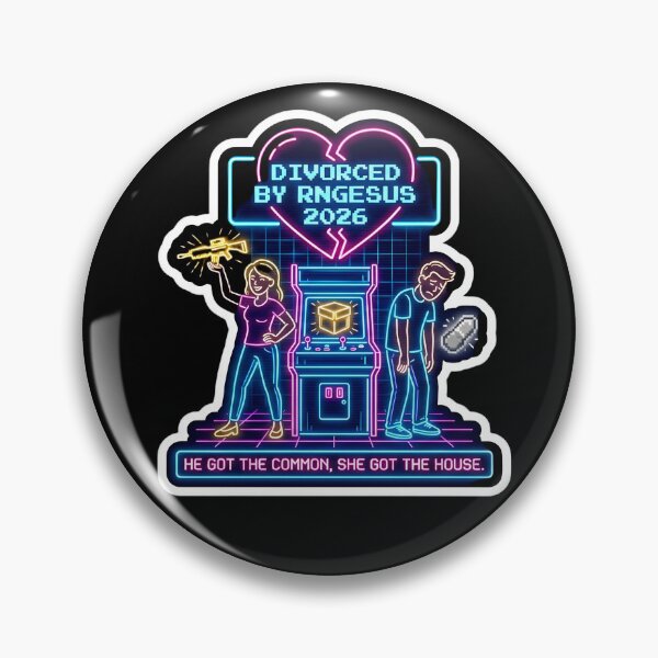Item preview, Divorced By RNGesus Funny Gamer Loot Box designed and sold by Oommen Studio .
