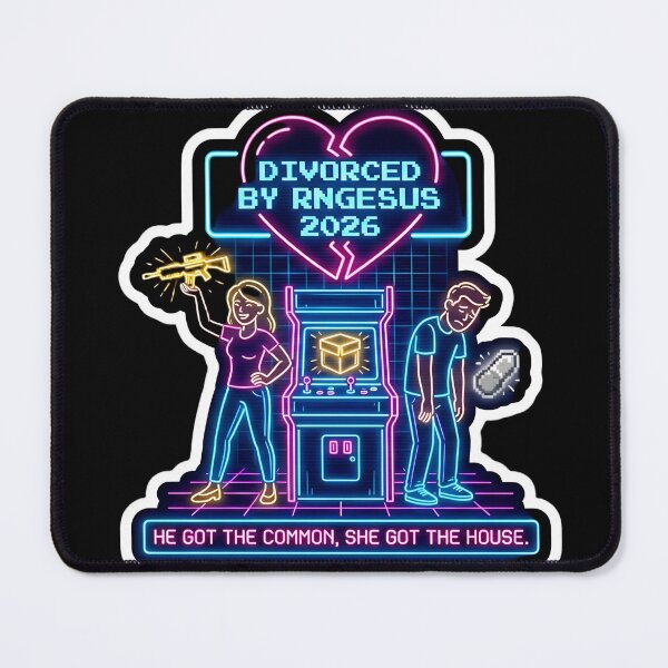 Item preview, Divorced By RNGesus Funny Gamer Loot Box designed and sold by Oommen Studio .
