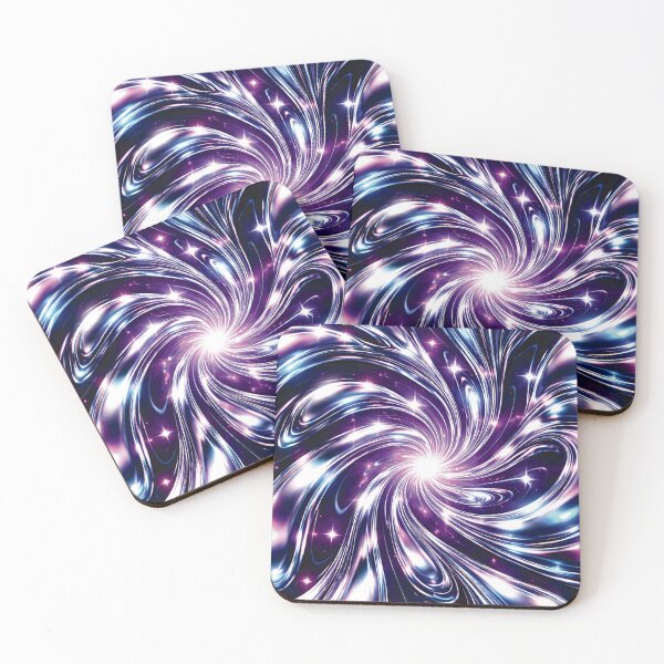 Item preview, Cosmic Neon Vortex Star Swirl designed and sold by Raddoodles.