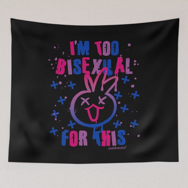 Item preview, I'm Too Bisexual For This - Bisexual Design designed and sold by outandworn.