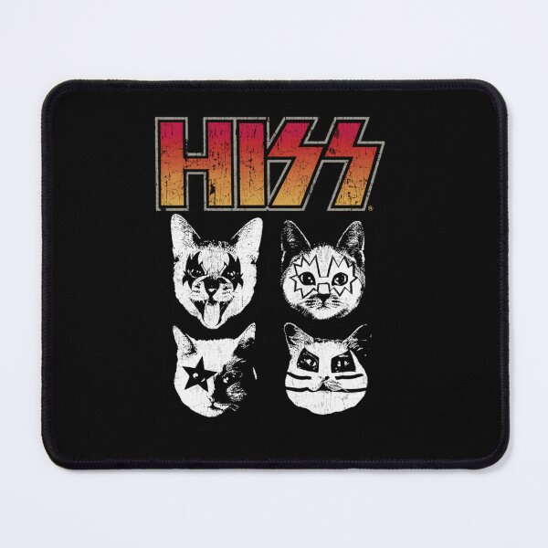 Item preview, Hiss Cat Funny Cats Kittens Rock Music Cat Lover Hiss designed and sold by kloster2000.