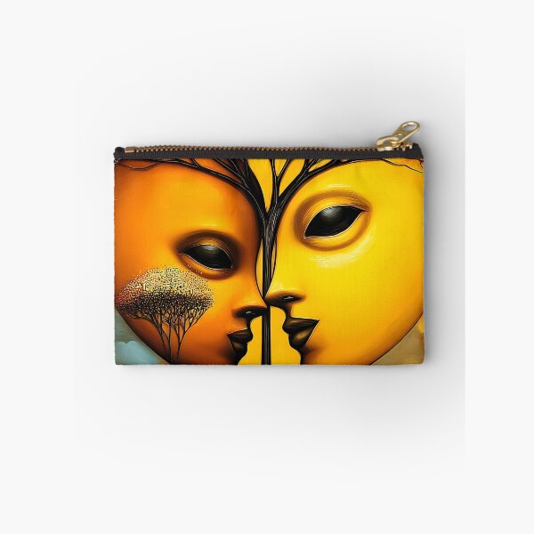 Item preview, Two faces in a tree - a surreal nature motif designed and sold by WhimsyArt ○ byGTL.