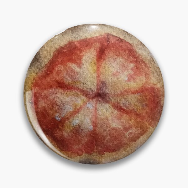 Item preview, Soul food pizza watercolor illustration designed and sold by TableArt.