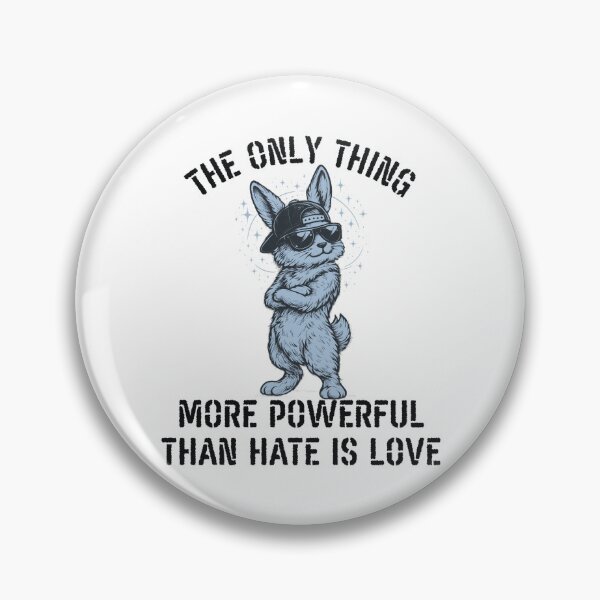 Item preview, The Only Thing More Powerful Than Hate Is Love – Inspirational Quote Graphic Tee & Gifts designed and sold by Teetreasure2.