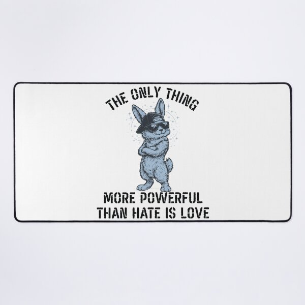 Item preview, The Only Thing More Powerful Than Hate Is Love – Inspirational Quote Graphic Tee & Gifts designed and sold by Teetreasure2.