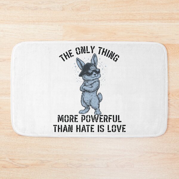 Item preview, The Only Thing More Powerful Than Hate Is Love – Inspirational Quote Graphic Tee & Gifts designed and sold by Teetreasure2.
