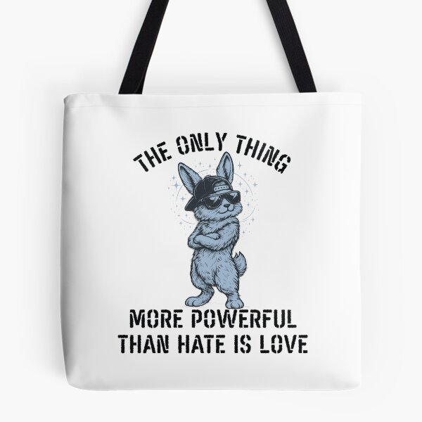 Item preview, The Only Thing More Powerful Than Hate Is Love – Inspirational Quote Graphic Tee & Gifts designed and sold by Teetreasure2.