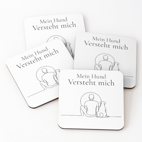 Item preview, My dog understands me – Minimalist dog design designed and sold by UCbornscheuerlimited.