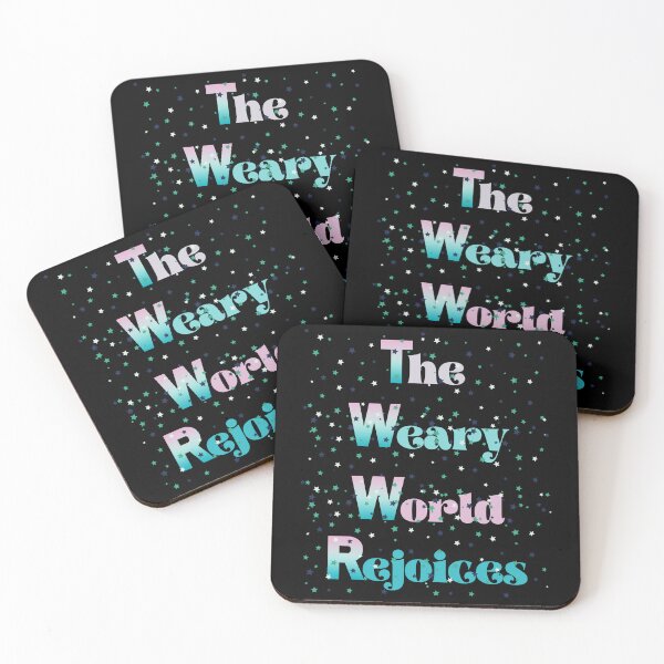 Item preview, The weary world rejoices, Oh Holy night, Christmas apparel, Nativity, Christmas Christian, rejoice ornament, christian crew designed and sold by sirina2796.