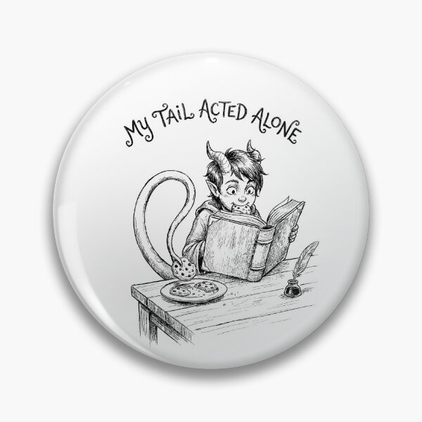 Item preview, The Prehensile Snack Thief - Funny DnD Tiefling Creature designed and sold by bapupa.
