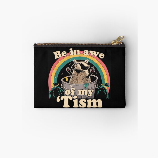 Item preview, Autism Funny Be In Awe Of My 'Tism Meme Autistic Raccoon T-Shirt designed and sold by SAPAIDART.