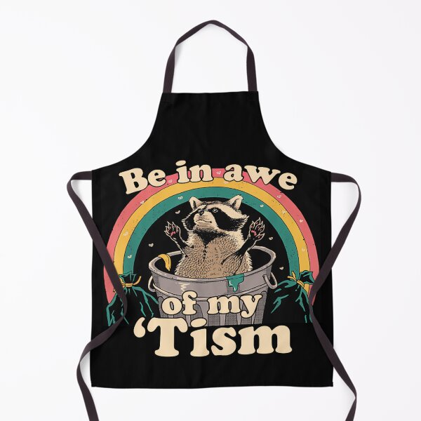Item preview, Autism Funny Be In Awe Of My 'Tism Meme Autistic Raccoon T-Shirt designed and sold by SAPAIDART.