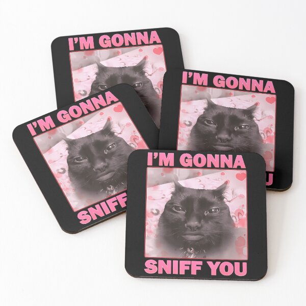 Item preview, I'M Gonna Sniff You Funny Brainrot Cats Meme For Woman Man T-Shirt designed and sold by SAPAIDART.
