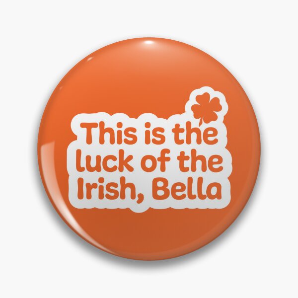Item preview, This is the Luck of the Irish Bella | Orange on White designed and sold by annemyne.