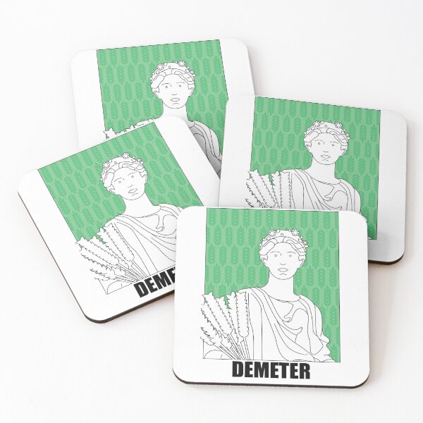 Item preview, Demeter Greed Goddess Illustration Design designed and sold by WildVault.
