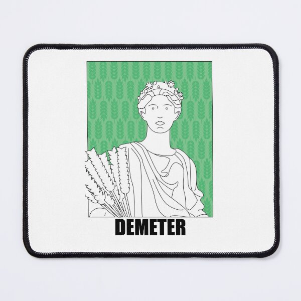 Item preview, Demeter Greed Goddess Illustration Design designed and sold by WildVault.
