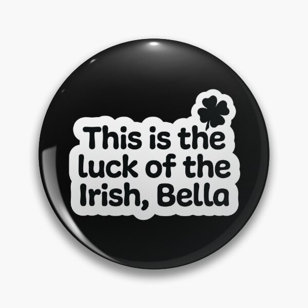 Item preview, This is the Luck of the Irish Bella | Black on White designed and sold by annemyne.