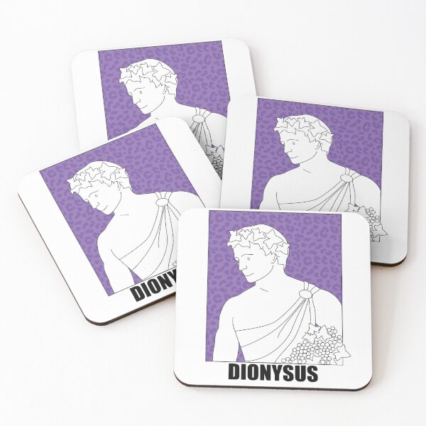 Item preview, Dionysus Greek God Illustration Design designed and sold by WildVault.