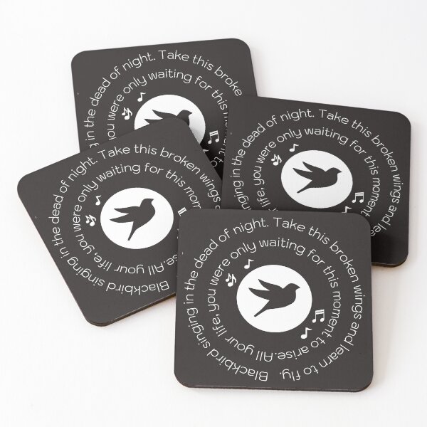 Item preview, Blackbird Singing In The Dead Of Night, Blackbird Beatles, Beatles Lyrics Hippie, Music Lovers Gift designed and sold by sirina2796.