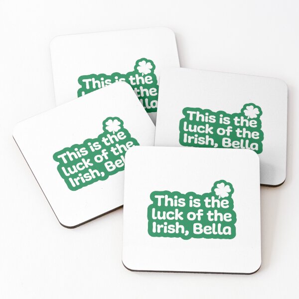 Item preview, This is the Luck of the Irish Bella | White on Green designed and sold by annemyne.