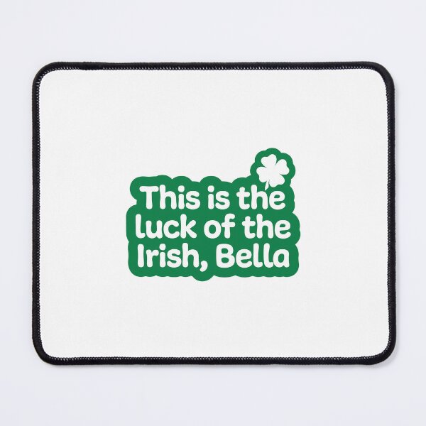 Item preview, This is the Luck of the Irish Bella | White on Green designed and sold by annemyne.