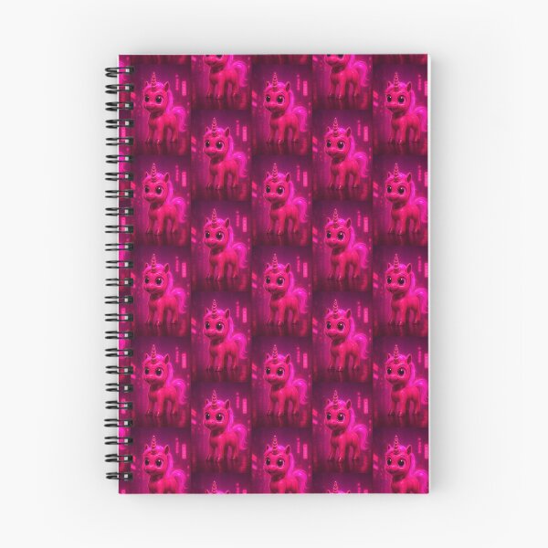 Aperçu de l'œuvre Licorne Mignonne (Rose) créée et vendue par NubesDesignCH.