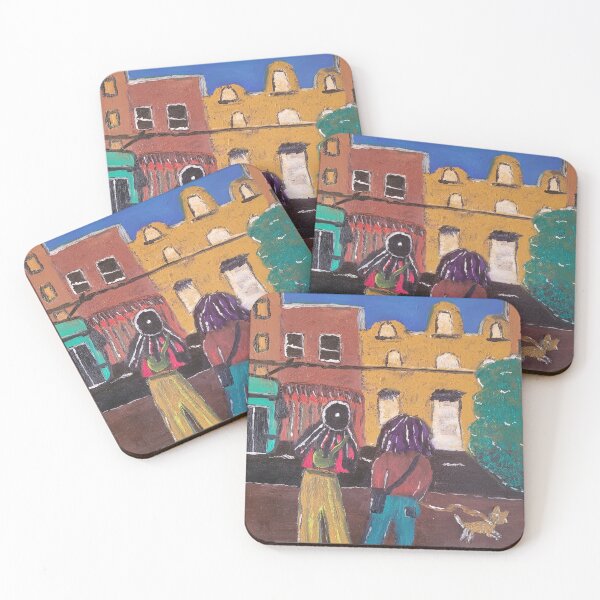 Item preview, Walking The Dog in Prahran designed and sold by FiHoneymanArt.