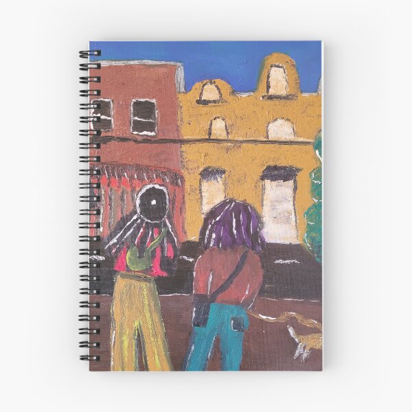 Item preview, Walking The Dog in Prahran designed and sold by FiHoneymanArt.