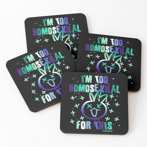 Item preview, I'm Too Homosexual For This - Gay MLM Design designed and sold by outandworn.