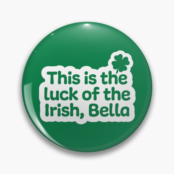 Item preview, This is the Luck of the Irish Bella | Green on White designed and sold by annemyne.