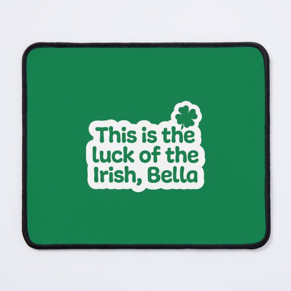 Item preview, This is the Luck of the Irish Bella | Green on White designed and sold by annemyne.