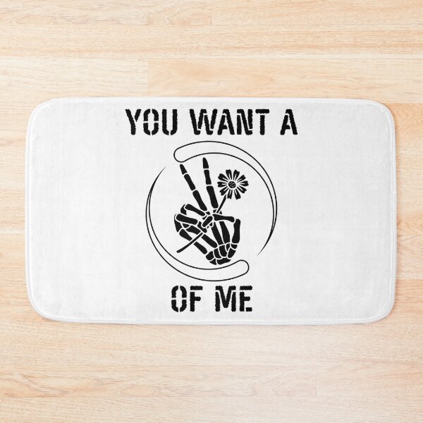 Item preview, You Want Peace Of Me – Peace & Mindful Quote | Funny & Motivational Graphic Tee designed and sold by Teetreasure2.
