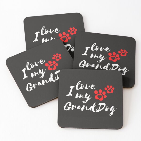Item preview, I Love my Granddog, dog grandparent, Dog Lover, grandparent gift, granddog lover gift, cute pet lover designed and sold by sirina2796.