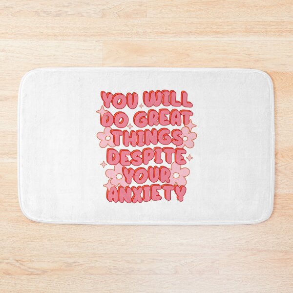 Item preview, you will do great things despite your anxiety - motivational quote design designed and sold by JinxyArtistry.