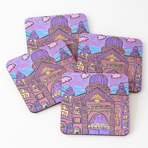 Item preview, Flinders Street Station designed and sold by FiHoneymanArt.